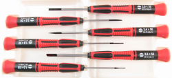 Slotted Screw Driver Set 6pc - Click Image to Close